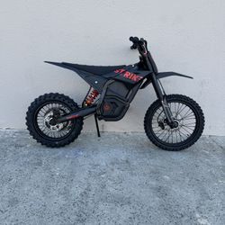 Brand New Strike Shadow SV2 72V E Moto Electric Dirt Bike.