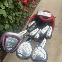 Women’s Golf Club Set With A Golf Bag