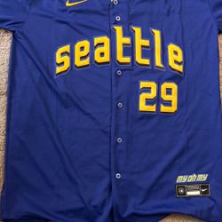 Mariners Blue And Gold Jersey 