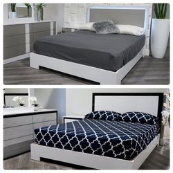 Led lighting Bedroom Set