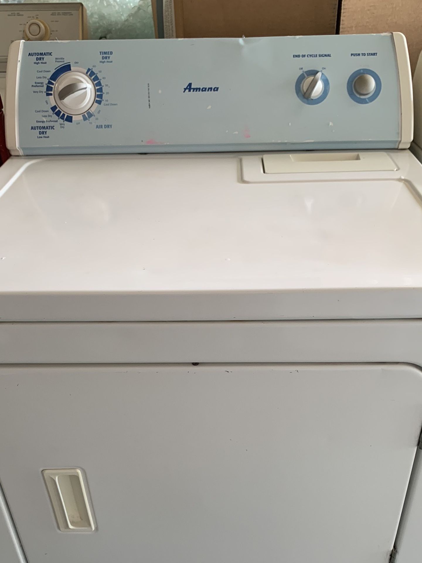 Newer Amana Electric Dryer