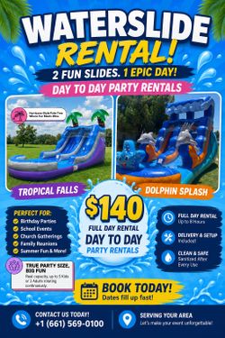Water slides
