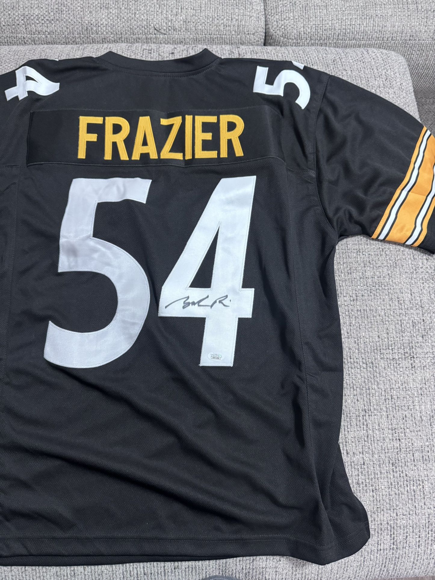Zach Frazier Signed Autograph Custom Jersey - JSA Coa - Pittsburgh Steelers