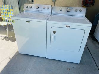 Maytag washer and dryer works good