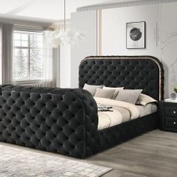 💥Beautiful Bed With TV And Fireplace 💥Only $49 Today And Pay Later With Or Without Credi💥