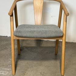 Article Fonra Dining Chair (Oak And Algonquin Green)