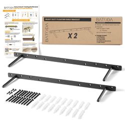 Heavy Duty Floating Shelf Bracket (2 pcs)