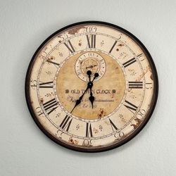 32” OLD WORLD CLOCK