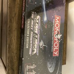 Sealed New Star Trek TNG Limited Ed. Monopoly 