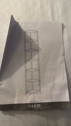 Corner shelf