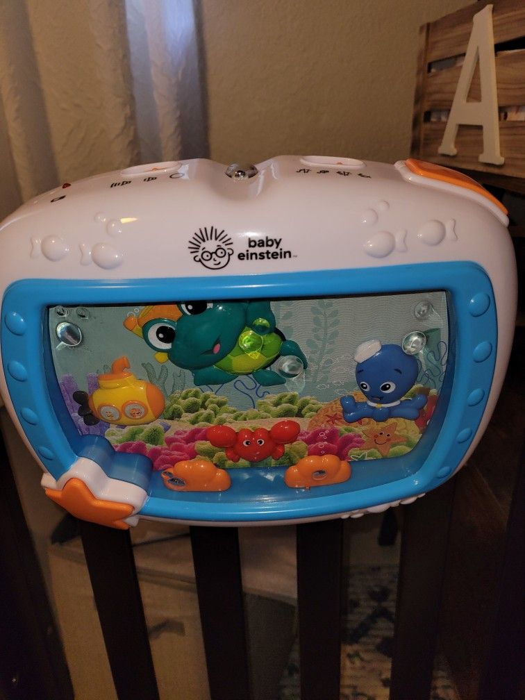 Baby Einstein Sea Dreams Soother Musical Crib Toy and Sound Machine