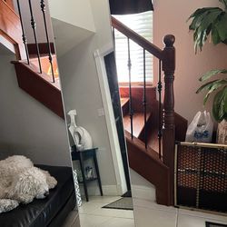 69" Easel Style Full Length Freestanding Mirror