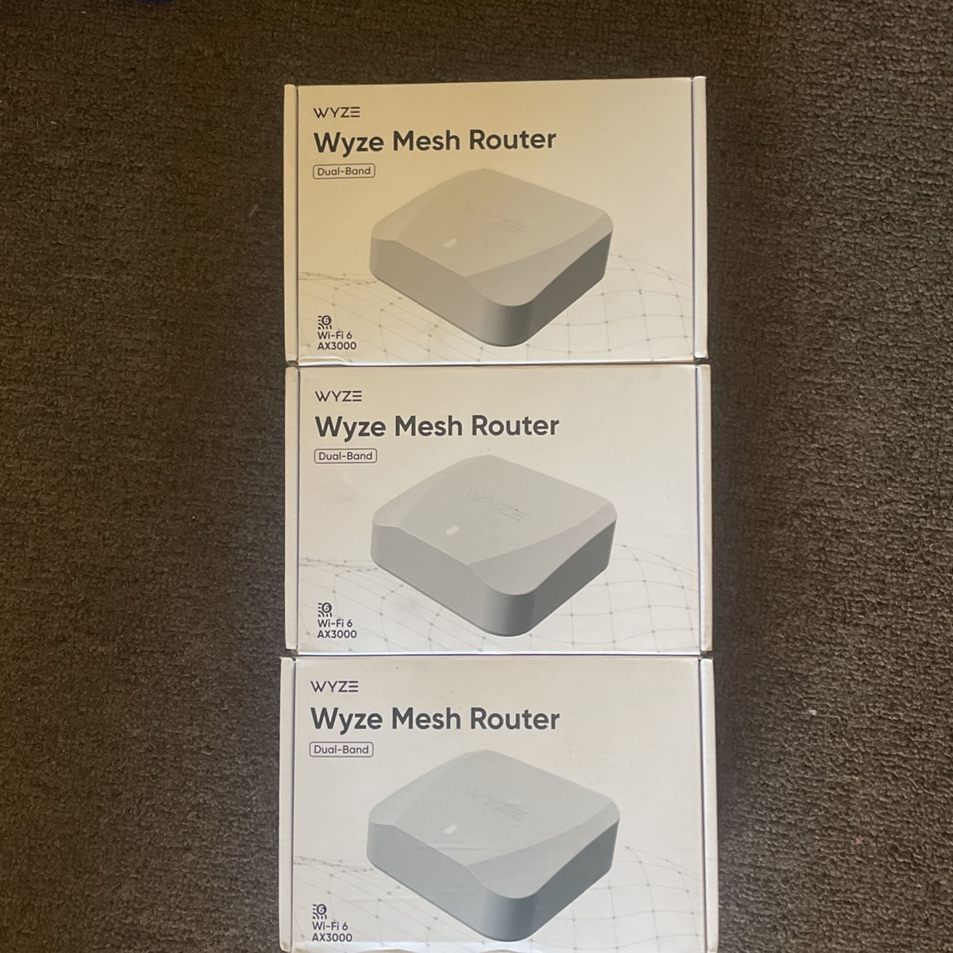 2 Wyze Mesh Routers 