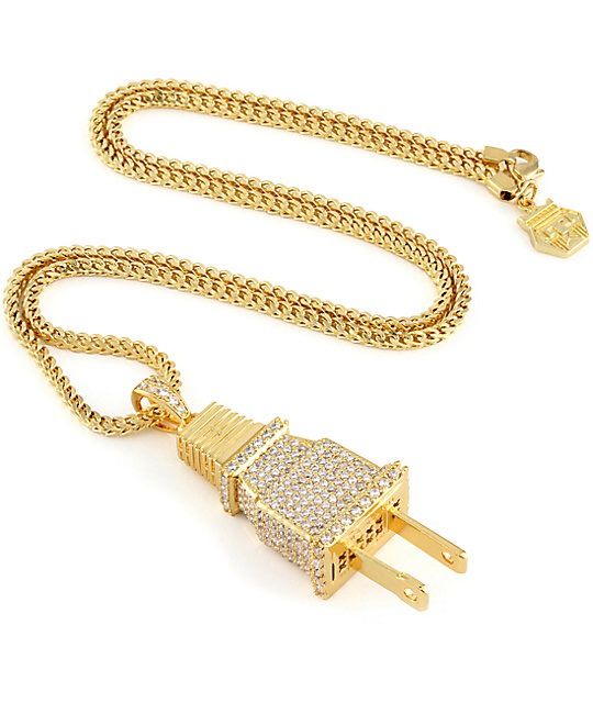 Zumiez King Ice X Fox Plug Chain