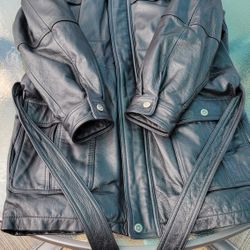 Wilson LEATHER 3/4 LEATHER JACKET, Worn 3 Times . 