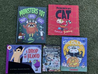 Set Of 5 Children’s Halloween Books