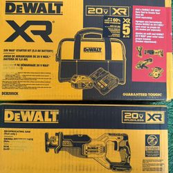 Dewalt XR Reciprocating Saw Kit