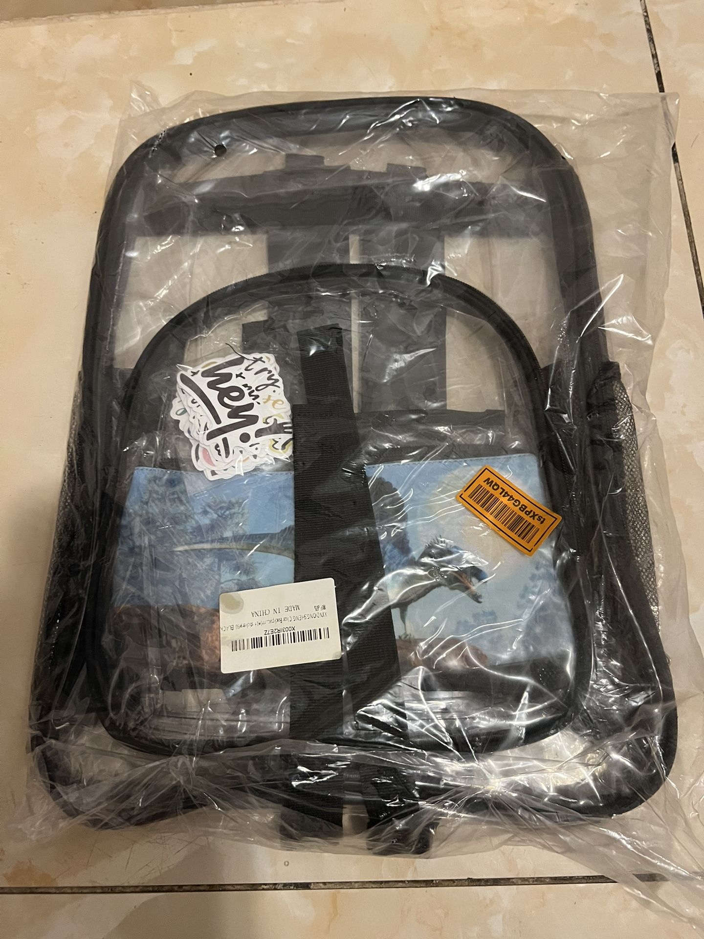 Clear Backpack (never Used)