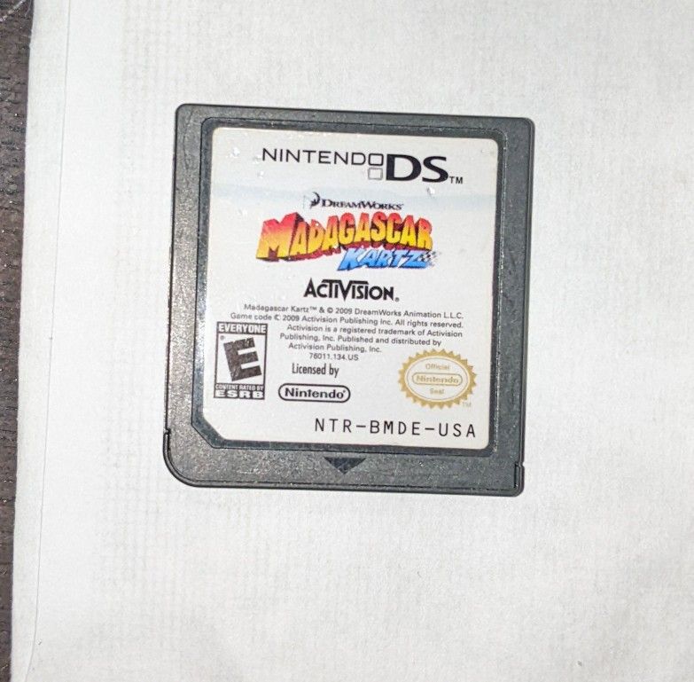 Nintendo DS Madagascar Kartz Game