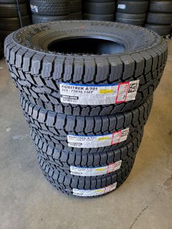 265 75 16 FALKEN ALL TERRAIN TIRES