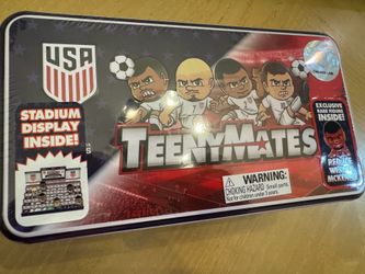 USA Soccer TeenyMates Collectors Tin