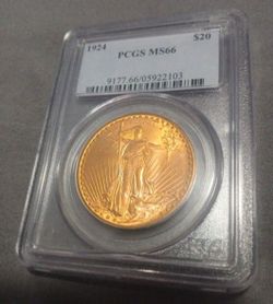 1924 St Gaudens Double Eagle