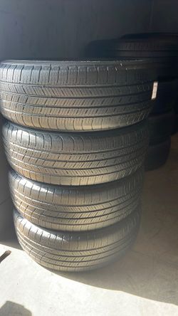 🛞SET OF 4 USED TIRES🛞 195/65/15 MICHELIN •INSTALLED/BALANCED