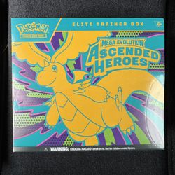 Pokemon Ascended Heroes Elite Trainer Boxes