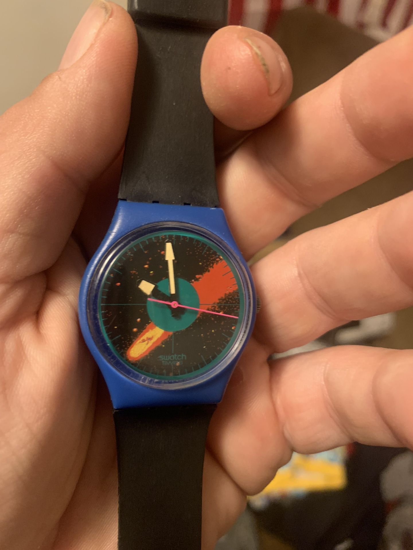 Vintage Swatch Watch “Haley’s Comet”!!