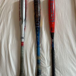 Hardly Used Bats! $125 each! 
