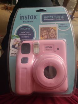 Instax fujifilm mini se instant camera