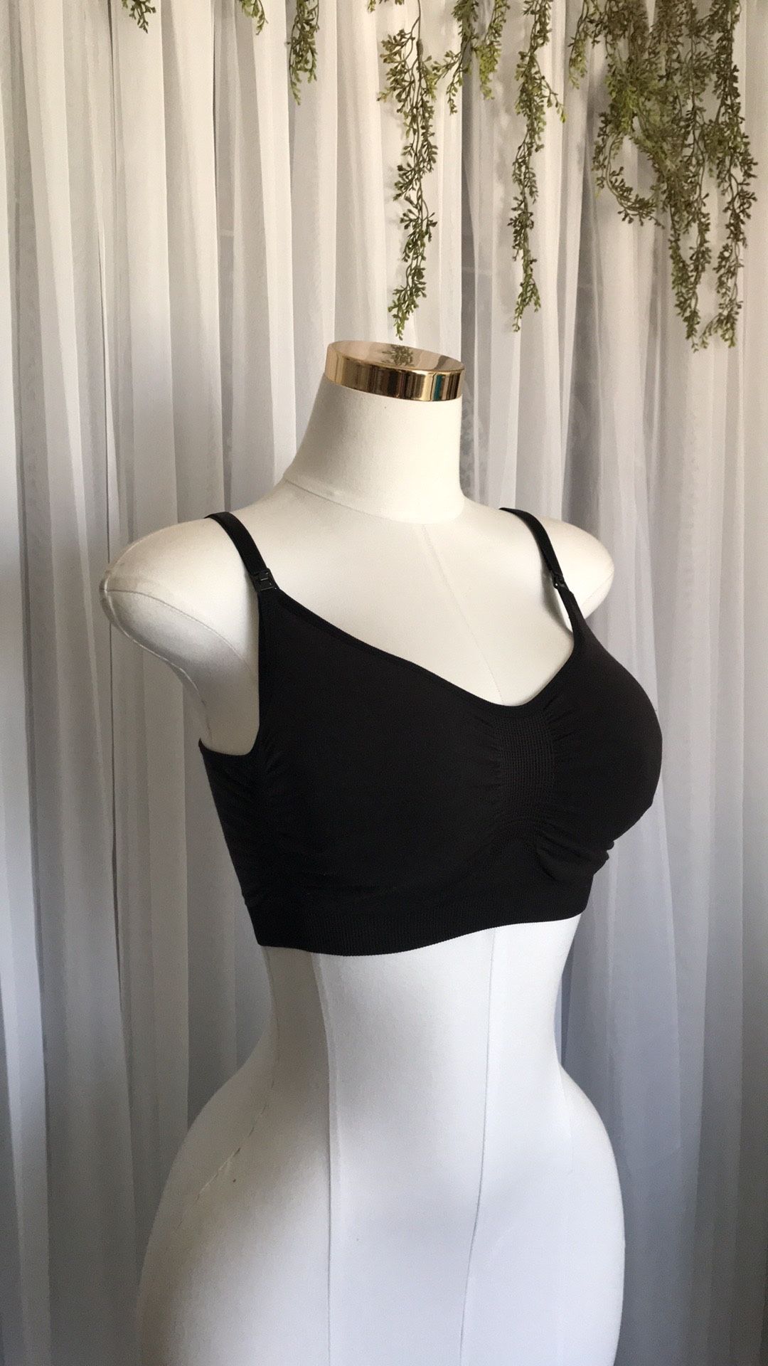 Skims Shapeware Black Bra Size L