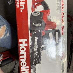 Homelite Electric Chain Saw 