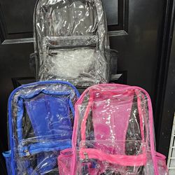👧 Mochilas cristalinas 👦