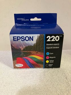 Epson 220 Standard-Capacity Ink Cartridge Set