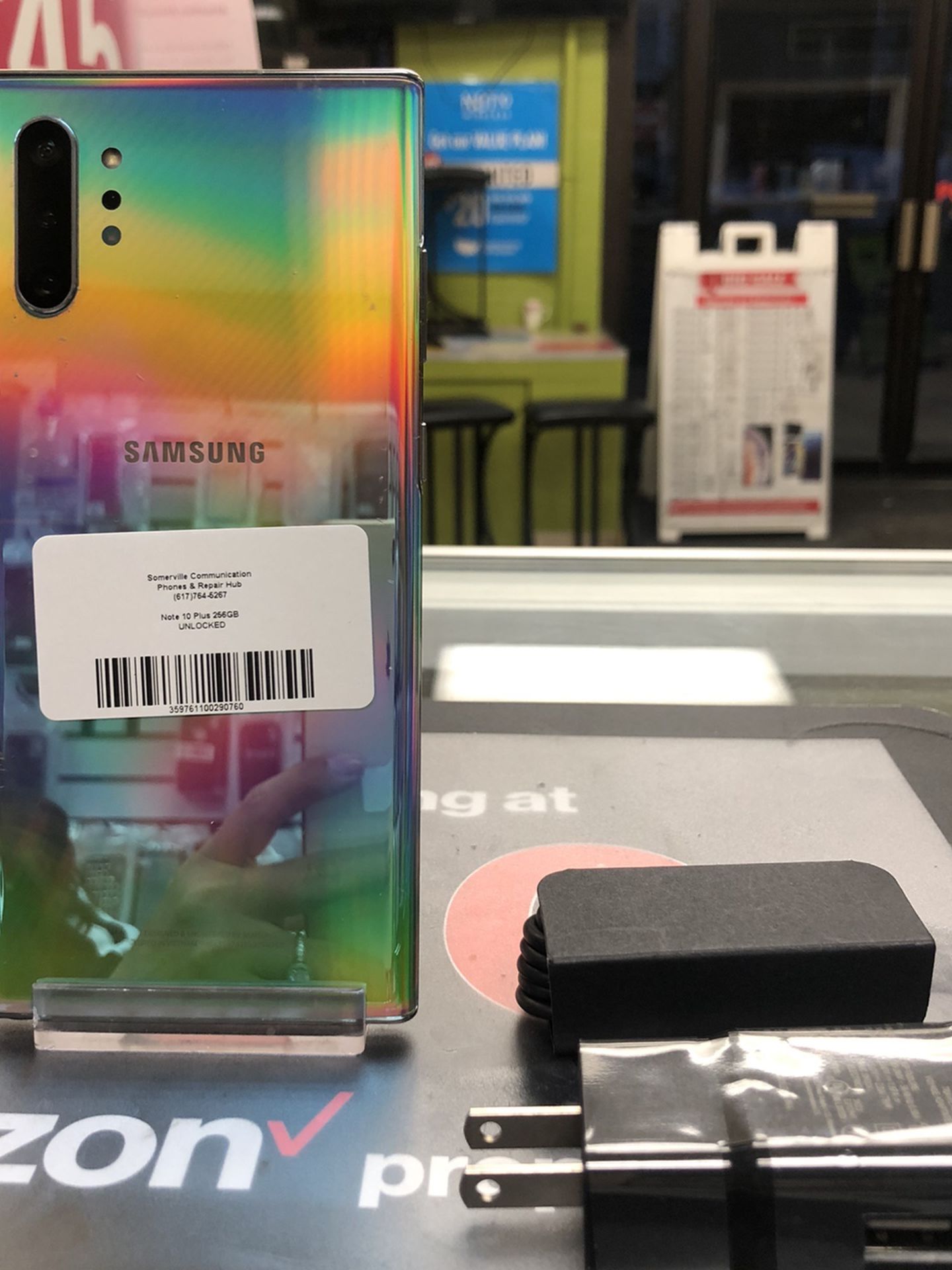 Samsung Galaxy Note10 Plus 256gb unlocked store warranty