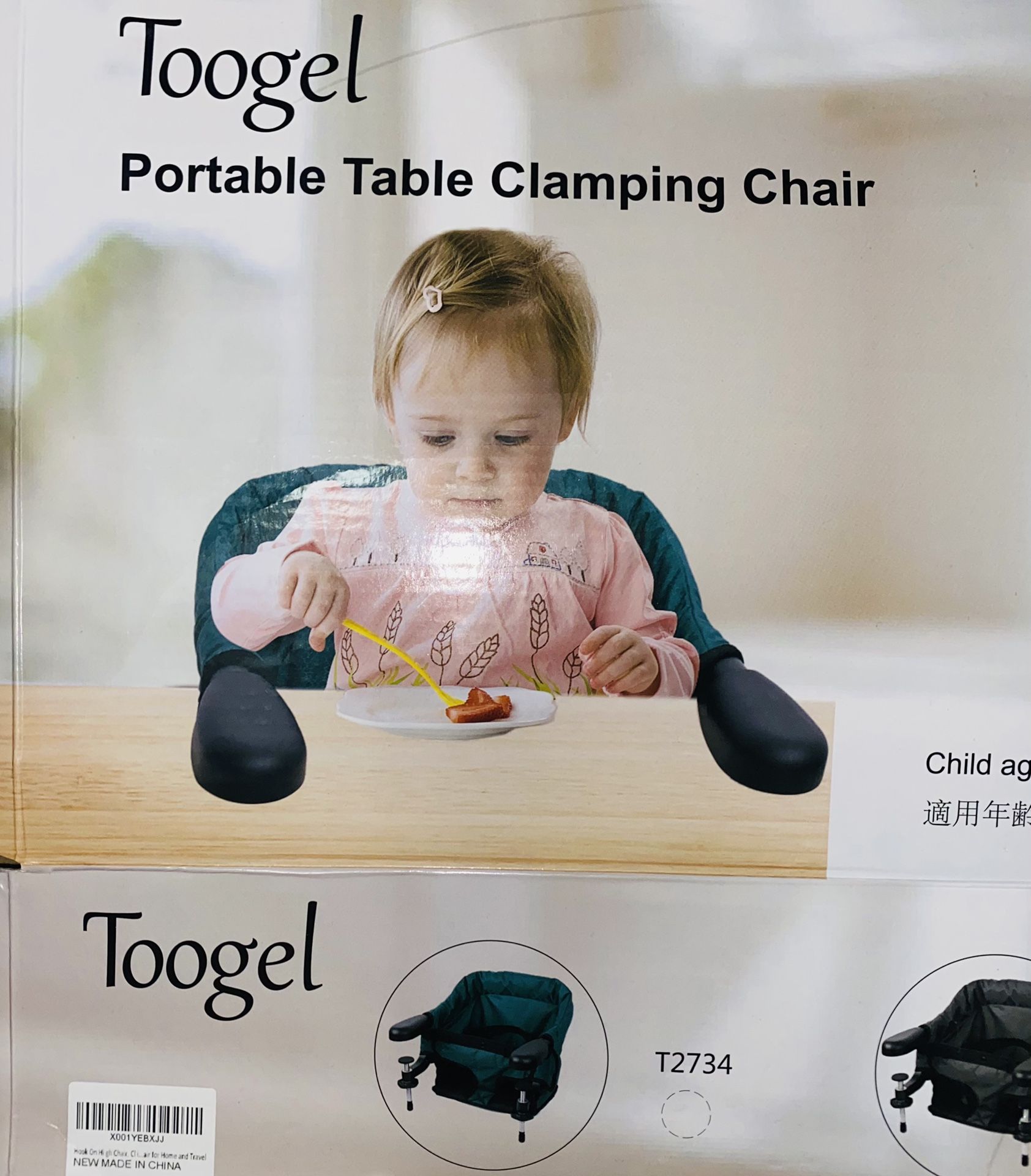 Portable Table Clamping Chair 