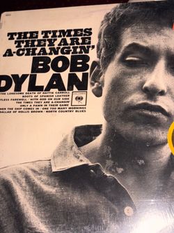 Bob Dylan record early press mint condition