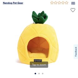 Nandog Cat Or Small Dog Pineapple Bed