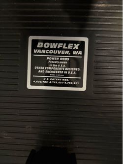 Bow flex exercise machine