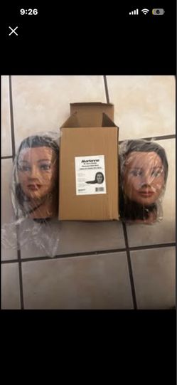 Marisela Cosmetology Mannequin Heads (by Mary's Collection) real hair !