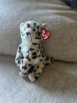 Ty Beanie Baby Spotter Leopard Plush Beanbag 2005 Vintage Retired