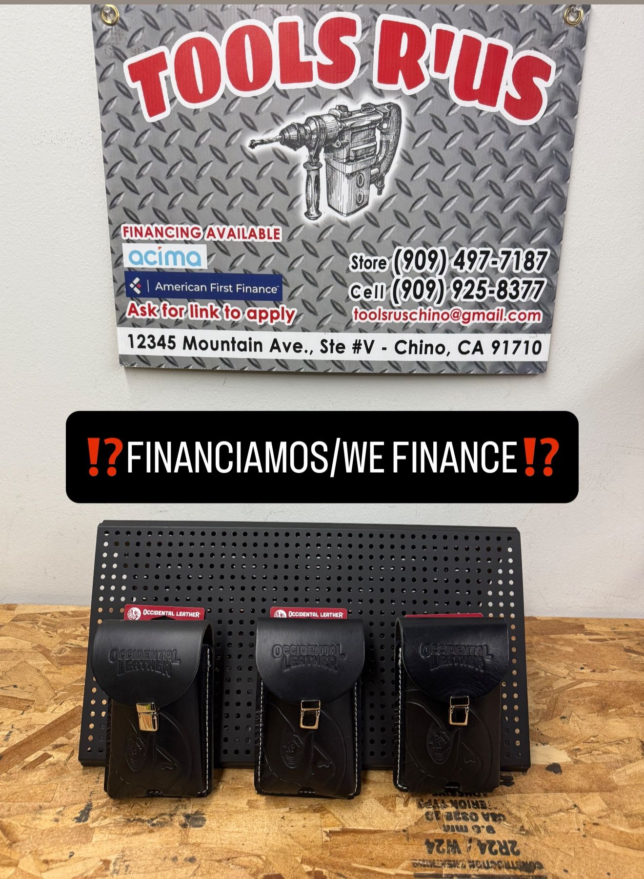 B5333 OCCIDENTAL LEATHER Phone Case BLK(EACH)**(FINANCIAMOS/WE FINANCE)**