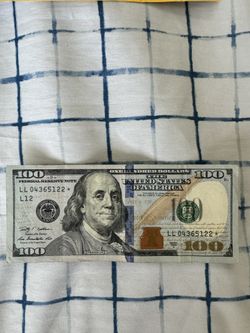Collectible $100 Bill