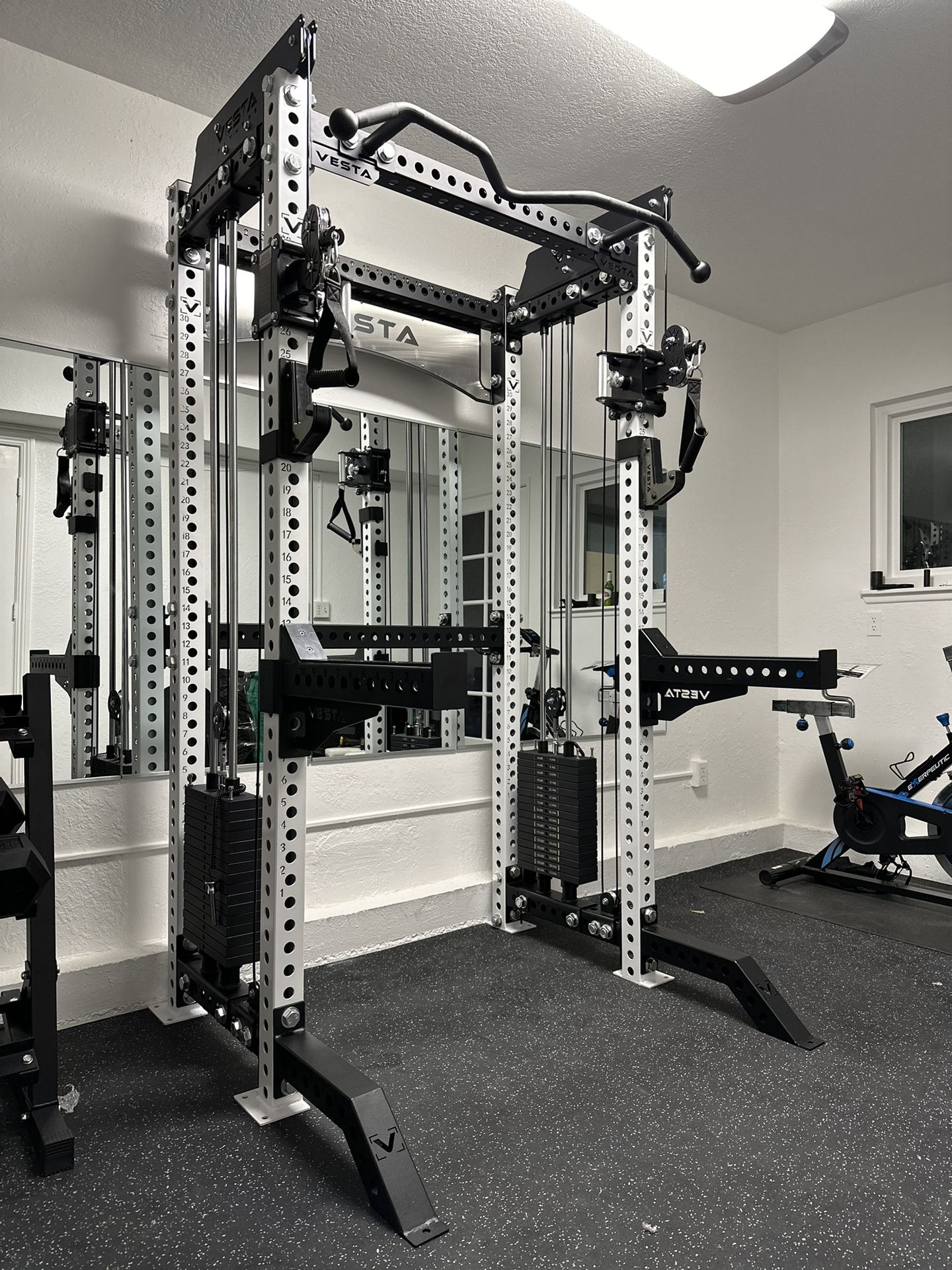 Vesta Fitness PRO SERIES Ultimate Half Rack Functional Trainer/Gym Equipment/ Home Gym/ Fitness/ FREE DELIVERY 🚚
