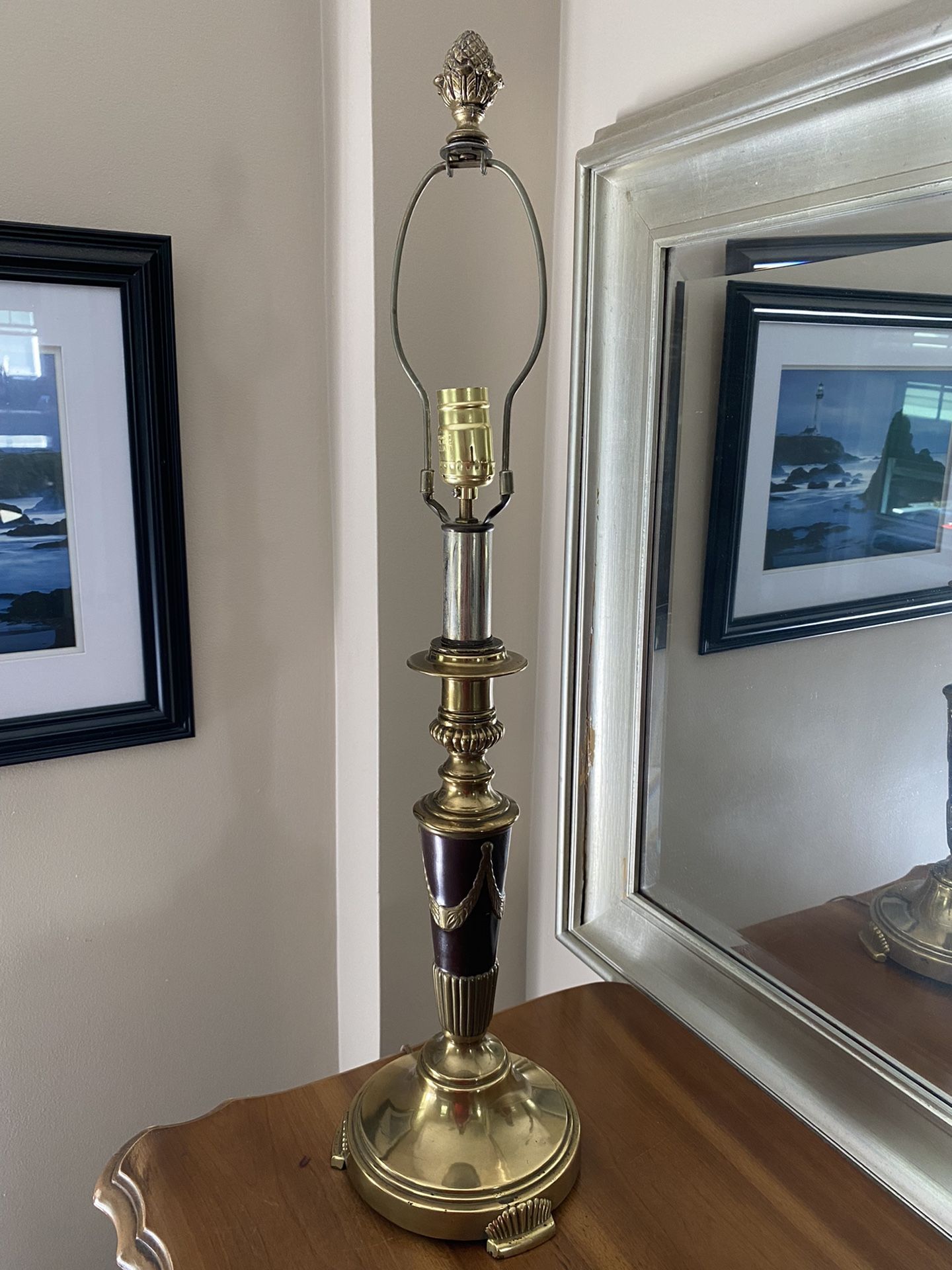 Antique Brass Lamp