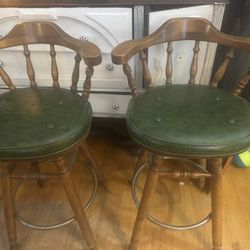 2 Bar Height Stools