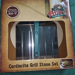 Pizza Grilling Stone and Accessories