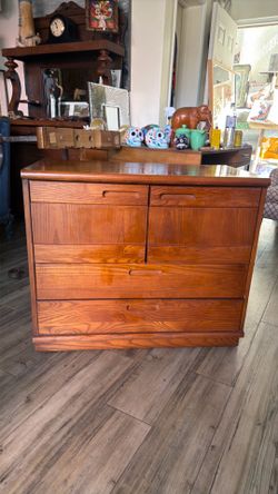 Thomasville solid wood entertainment cabinet