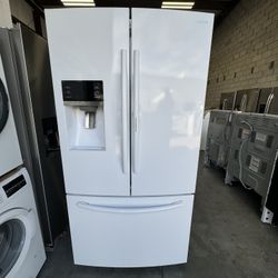 Samsung Fridge French Door White 36” Width 